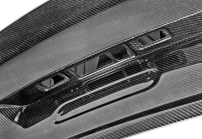 Seibon 12-13 BMW F30 CSL Style Carbon Fiber Trunk - Shaved 6