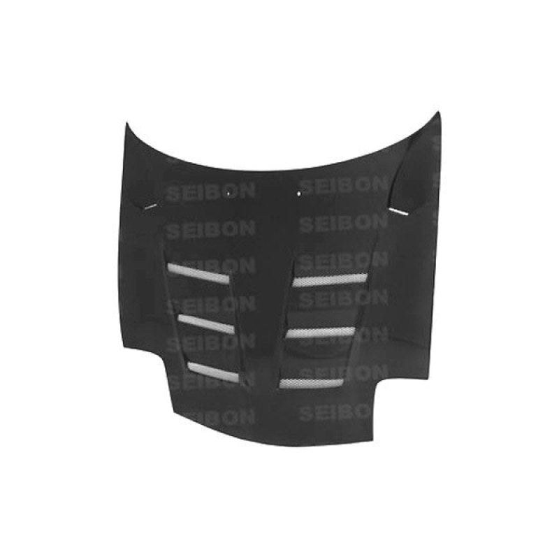 Seibon 93-02 Mazda RX7 FD3S TS Style Carbon Fiber Hood 3