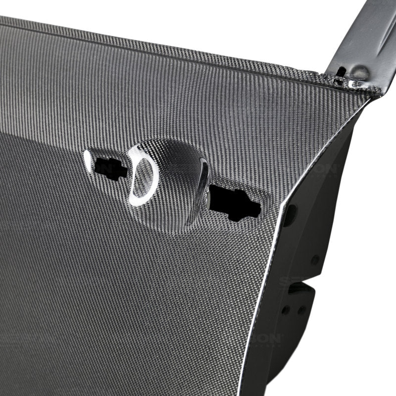 Seibon 2017 Honda Civic Type-R OE Style Gloss Carbon Fiber Front Doors 3