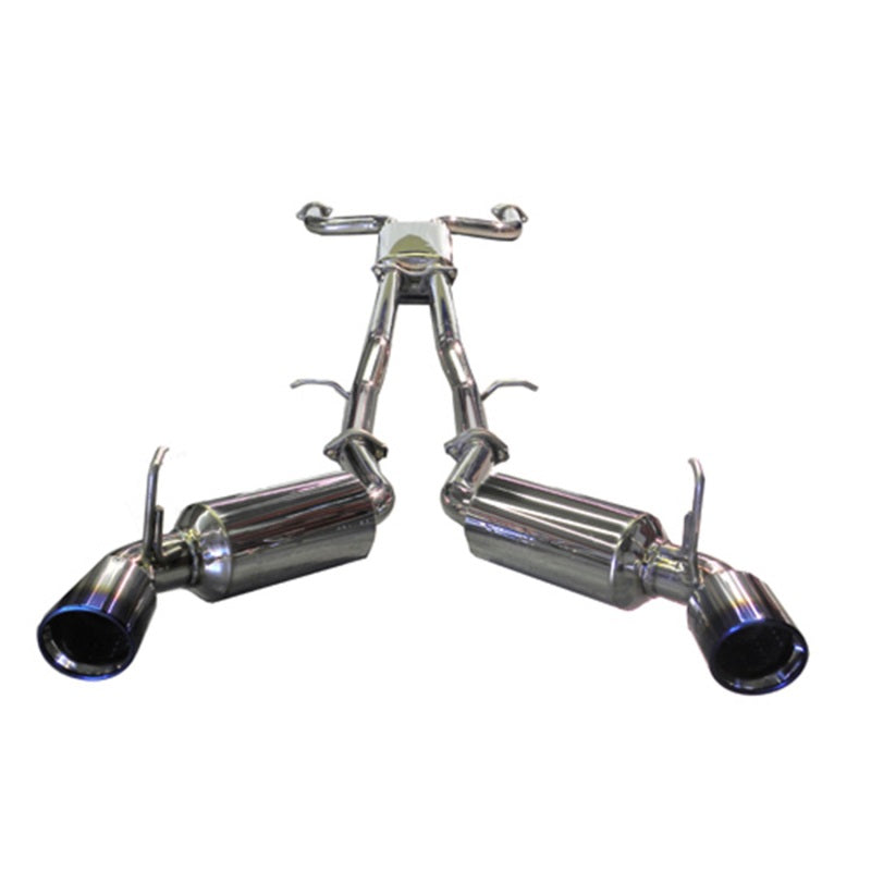 Injen 03-08 350Z Dual 60mm SS Cat-Back Exhaust w/ Built In Resonated X-Pipe 0