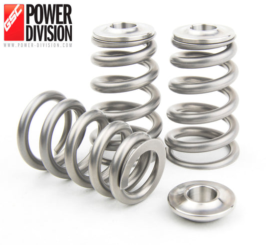 GSC Power Division GSC P-D Toyota 2JZ-GTE Single Conical Valve Spring and Ti Retainer Kit