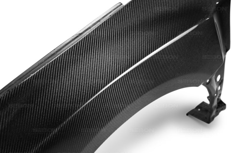Seibon 08-10 Subaru Impreza STi 10mm Wider Carbon Fiber Fenders 4