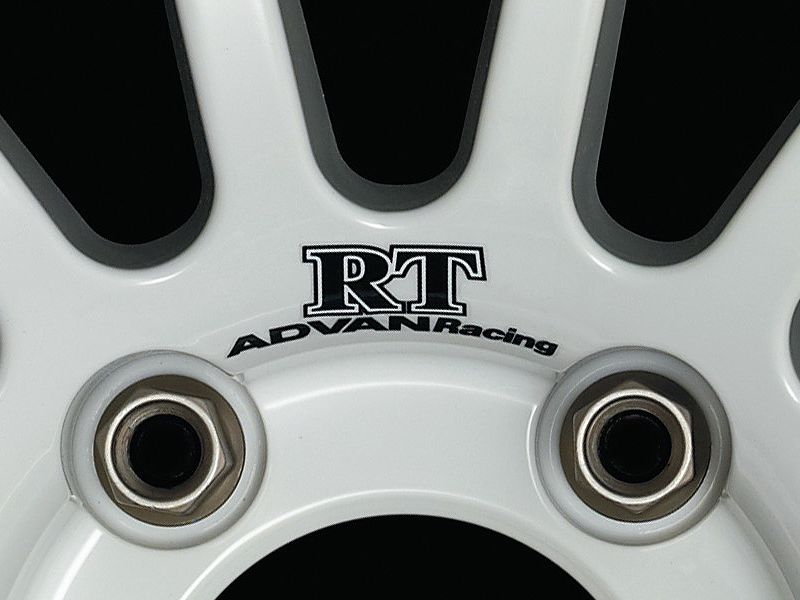 Advan RT Spoke Sticker (Blue) - 2 Pack 0