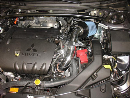 Injen 08-13 Lancer/Outlander Sport 2.0L 4 Cyl. Polished Short Ram Intake w/ MR Tech/Air Fusion 5