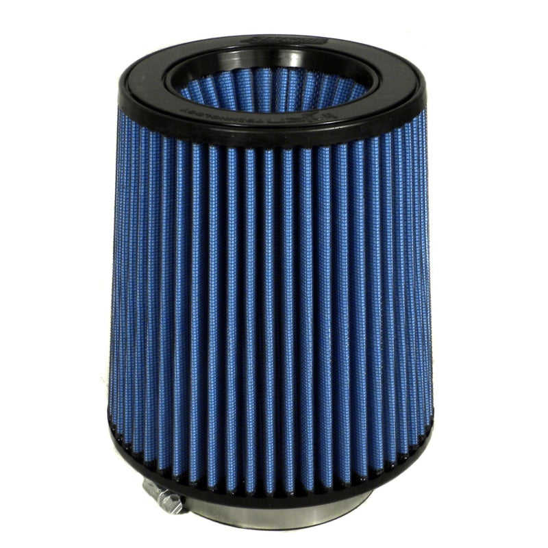 Injen Nanofiber Dry Air Filter - 4in Flange Dia / 6 1/2in Base / 7in Tall / 5 3/8in Top 0