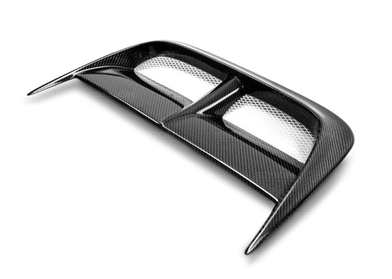 Seibon 98-01 Subaru Impreza CW-Style Carbon Fiber Hood Scoop - Only Fits OEM Hoods (Not Seibon Hood) 1