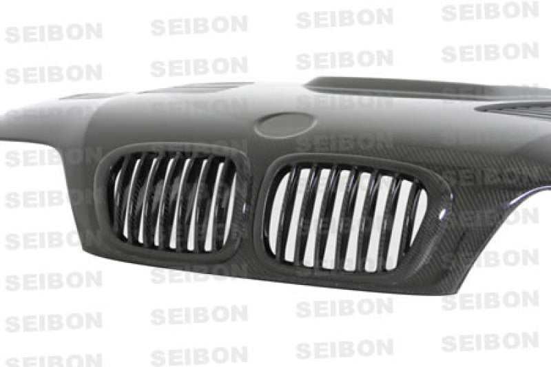 Seibon 01-05 BMW E46 M3 GTR Style Carbon Fiber Hood 0