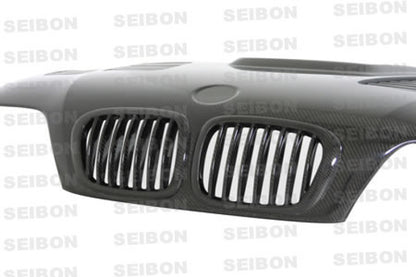 Seibon 01-05 BMW E46 M3 GTR Style Carbon Fiber Hood 0