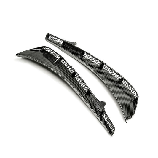 Seibon 17-18 Honda Civic Type-R Carbon Fiber Fender Ducts (Pair) 0