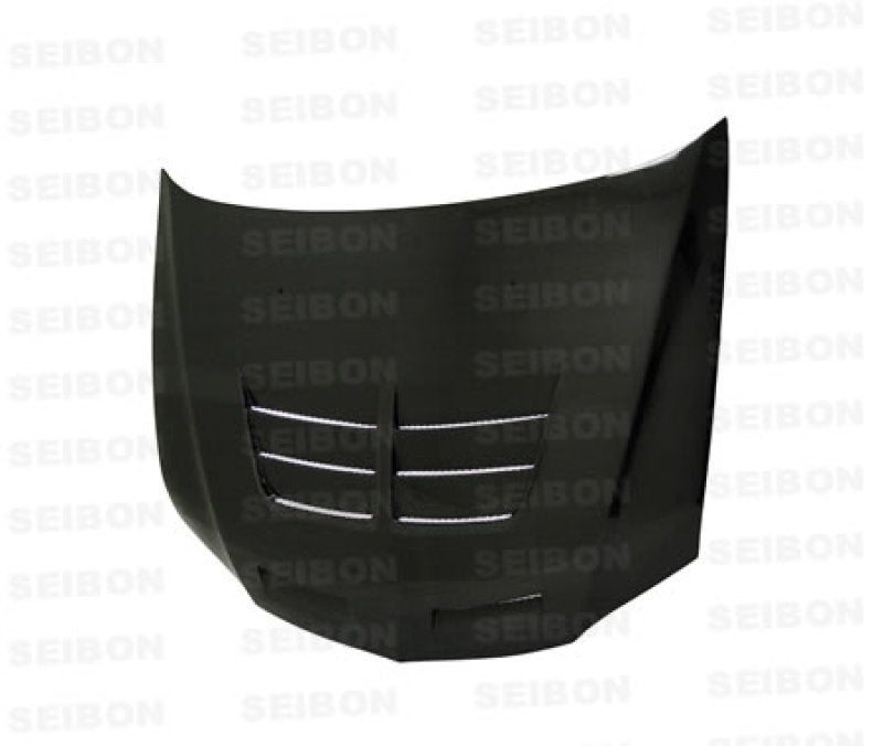 Seibon 03-07 Mitsubishi Evo 8 & 9 TSII Carbon Fiber Hood 1