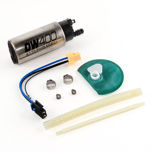 DeatschWerks 415LPH DW400 In-Tank Fuel Pump w/ 9-1046 Install Kit 11-14 Ford Mustang V6/GT - F-150