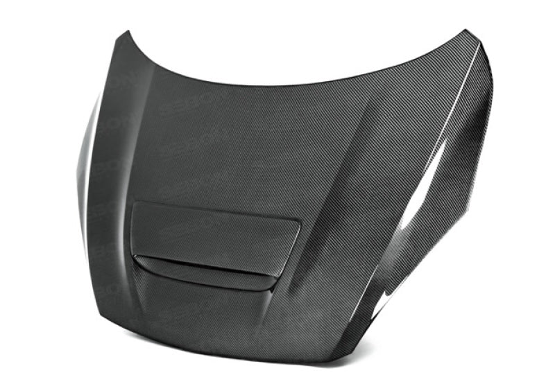 Seibon 10-12 Mazda MazdaSpeed3 OEM Style Carbon Fiber Hood 4