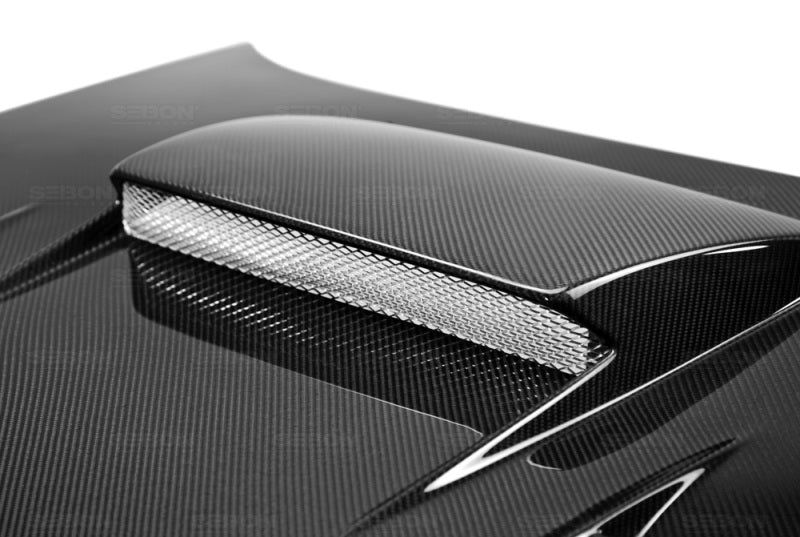 Seibon 04-05 Subaru WRX/STi CWII Carbon Fiber Hood 2