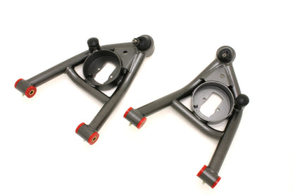 BMR Suspension BMR 64-72 A-Body Non-Adj. Lower A-Arms (Polyurethane) - Black Hammertone