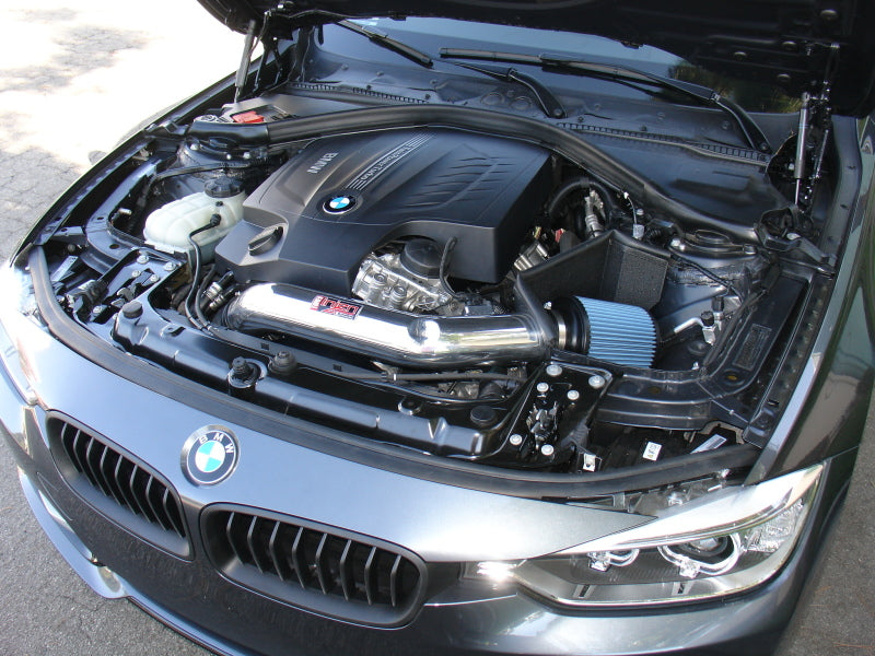 Injen 12-13 BMW 335i (N55) 3.0L L6 (turbo) AUTO TRANS ONLY Wrinkle Black Short Ram Intake w/ MR Tech 5