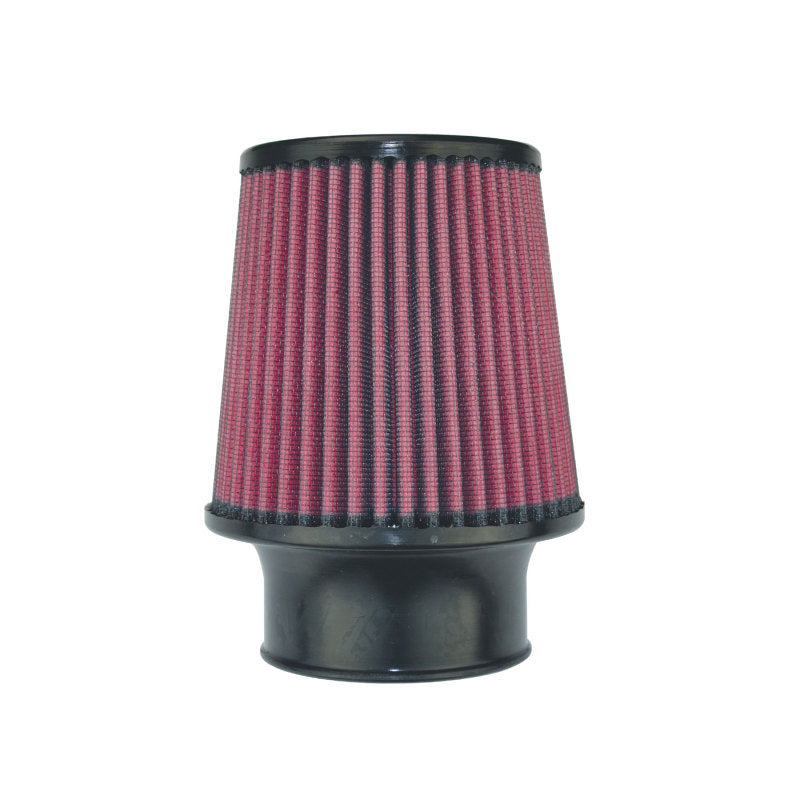 Injen High Performance Air Filter - 3.00 Black Filter 6 Base / 5 Tall / 4 Top - 45 Pleat 1