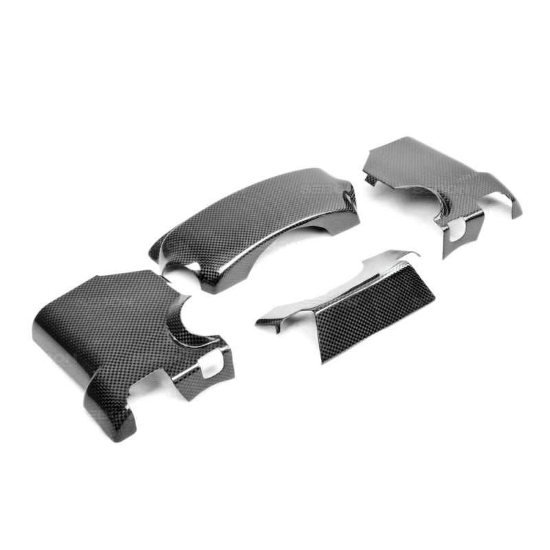 Seibon 09-14 Nissan GTR Carbon Fiber Steering Column Surround Trim 1