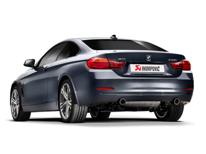 Akrapovic 12-15 BMW 335i (F30 F31) Evolution Line Cat Back (SS) w/ Carbon Tips (Req. Link Pipe) 7