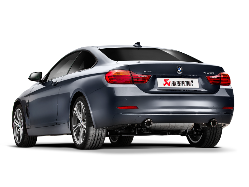 Akrapovic 12-15 BMW 335i (F30 F31) Evolution Line Cat Back (SS) w/ Carbon Tips (Req. Link Pipe) 7