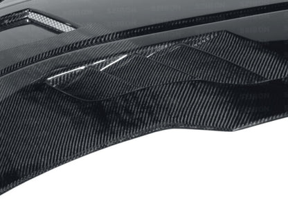 Seibon 07-08 Nissan 350z VT-style Carbon Fiber Hood 2