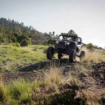 KC HiLiTES Can-Am X3 45in. Pro6 Gravity LED 7-Light 140w Combo Beam Overhead Light Bar System