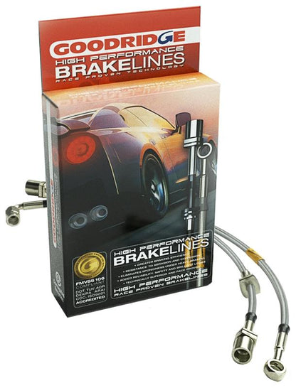 Goodridge 2013 Nissan Altima Sedan Stainless Steel Brake Lines Kit