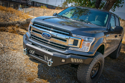 DV8 Offroad 2018+ Ford F-150 Front Bumper w/ Light Holes - F-150 & Raptor