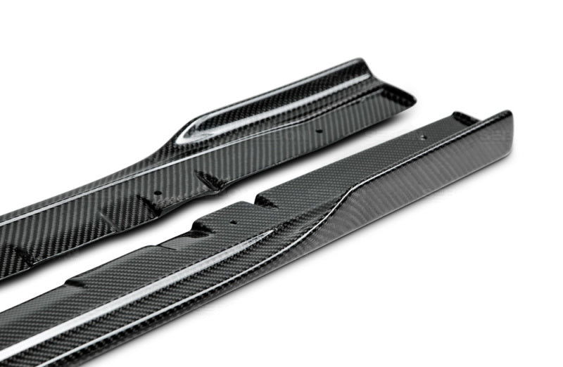 Seibon 15+ Subaru WRX/STI MB Style Carbon Fiber Side Skirts (Pair) 3