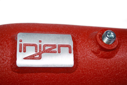 Injen 17-19 Honda Civic Type-R Aluminum Intercooler Piping Kit - Wrinkle Red 2