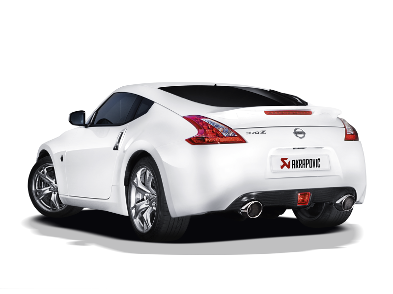 Akrapovic 09-17 Nissan 370Z Evolution Line Cat Back (SS) (Req. Tips) 1