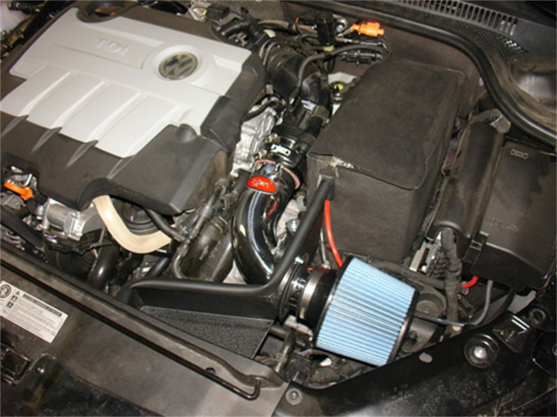 Injen 10-14 VW Golf 2.0L Turbo Diesel Polished Tuned Air Intake w/ MR Tech&Super Filter 3