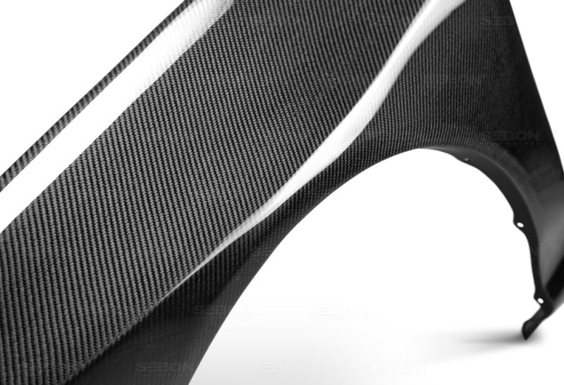 Seibon 98-01 Subaru Impreza Carbon Fiber 10mm Wider Fenders (Pair) 5