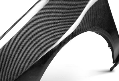 Seibon 98-01 Subaru Impreza Carbon Fiber 10mm Wider Fenders (Pair) 5