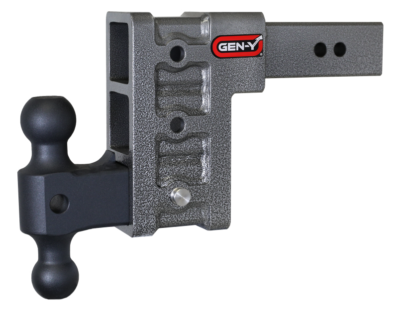 GEN-Y Hitch Gen-Y Mega Duty 2.5in Shank 6in Drop 3K TW 21K Hitch w/GH-061 Dual-Ball
