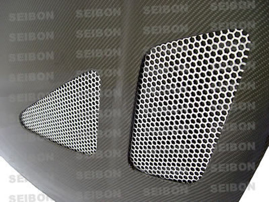 Seibon 93-98 Toyota Supra (JZA80L) TR Style Carbon Fiber Hood 0