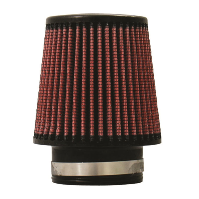 Injen High Performance Air Filter - 3.00 Black Filter 6 Base / 5 Tall / 4 Top - 45 Pleat 0