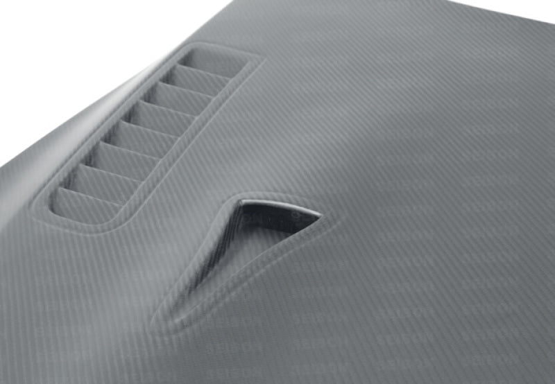 Seibon 09-15 Nissan Skyline R35 GT-R ES Style Dry Carbon Fiber Hood 8