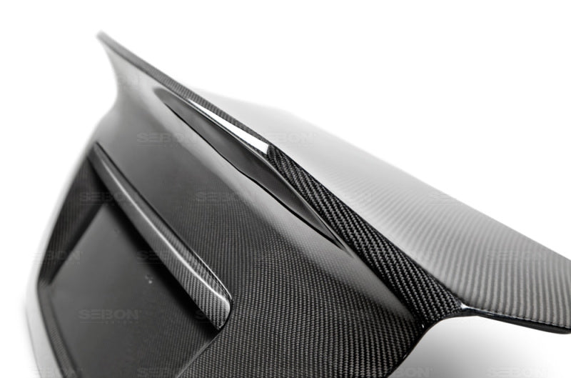 Seibon 2015+ Subaru Impreza WRX/STI C Style Carbon Fiber Trunk Lid 2