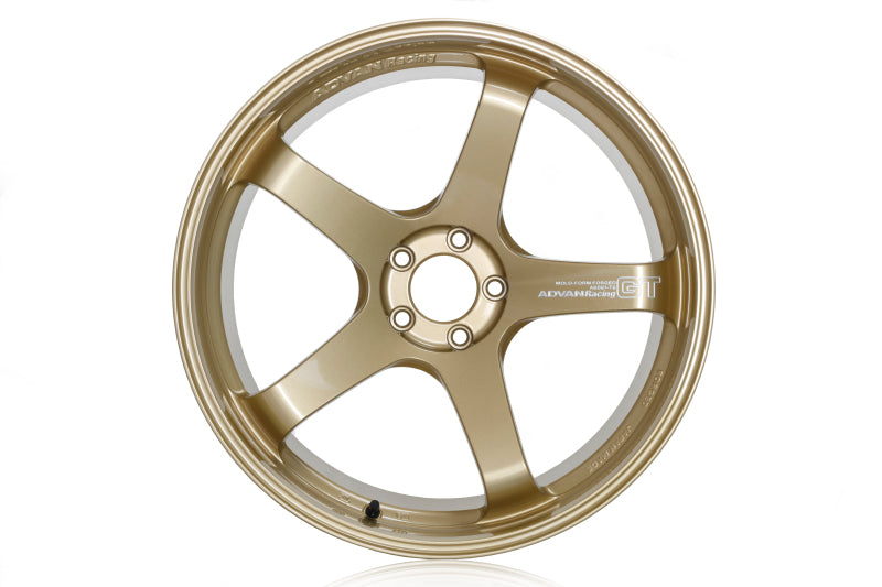 Advan GT Premium Version 21x11.0 +15 5-114.3 Racing Gold Metallic Wheel 0