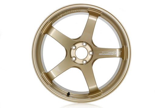 Advan GT Premium Version 21x10.5 +24 5-114.3 Racing Gold Metallic Wheel 0