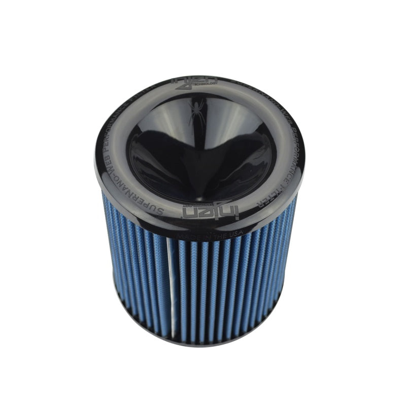 Injen SuperNano Web Dry Air Filter - 3.00 Filter / 6in Base / 6.3in Tall / 5.350in Top 2