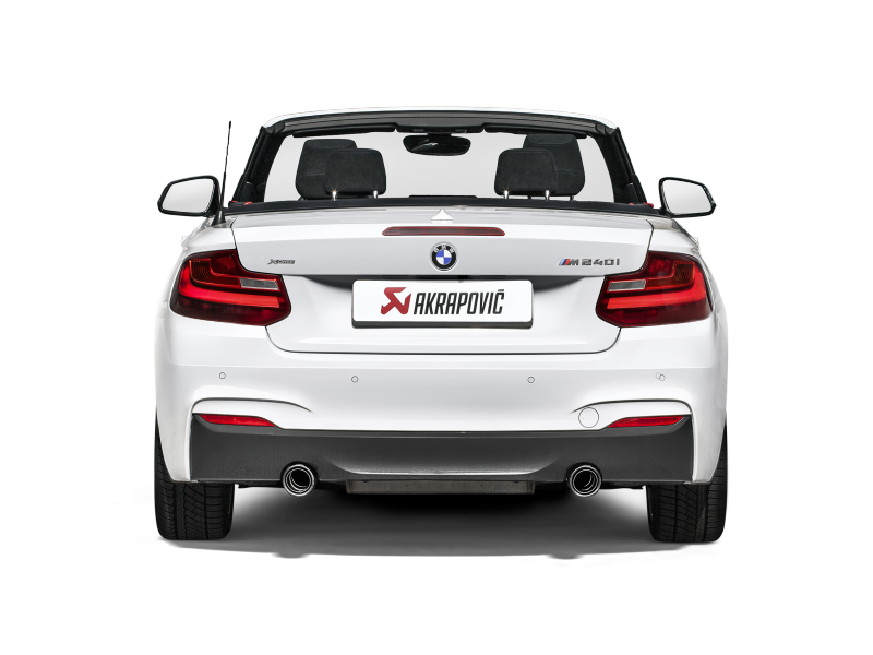 Akrapovic 16-17 BMW M240i (F22 F23) Evolution Line Cat Back (SS) w/ Carbon Tips (Req. Link Pipe) 3