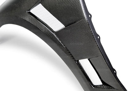 Seibon 14-15 Lexus IS250/350 10mm Wider Carbon Fiber Fenders 3