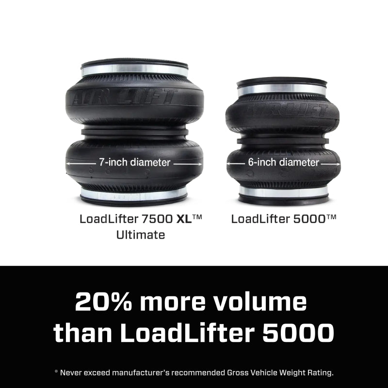 Air Lift LoadLifter 7500XL Ultimate for 01-10 Chevy Silverado 2500/3500