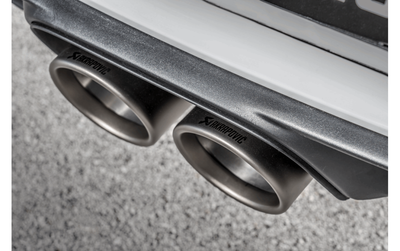 Akrapovic 2018 Porsche 911 GT3 (991.2) Slip-On Race Line (Titanium) w/Titanium Tail Pipe Set 1