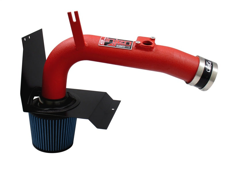 Injen 08-13 Subaru WRX/STi 2.5L (t) Wrinkle Red Cold Air Intake 0