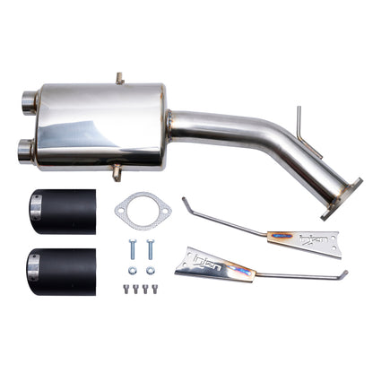 Injen 19-21 Hyundai Veloster L4 1.6L Turbo Performance Stainless Steel Axle Back Exhaust System 1