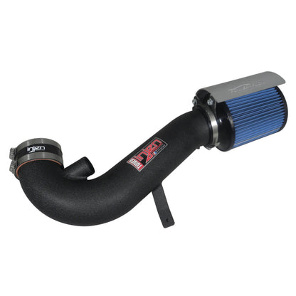 Injen 11 Ford Mustang GT V8 5.0L Power-Flow Wrinkle Blk Short Ram Air Intake w/ MR Tech/Heat Shield 1