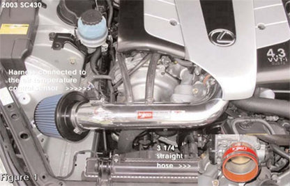 Injen 01-03 LS430 GS430 SC430 Polished Short Ram Intake 1