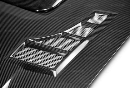 Seibon 04-05 Subaru WRX/STi CW Carbon Fiber Hood 3